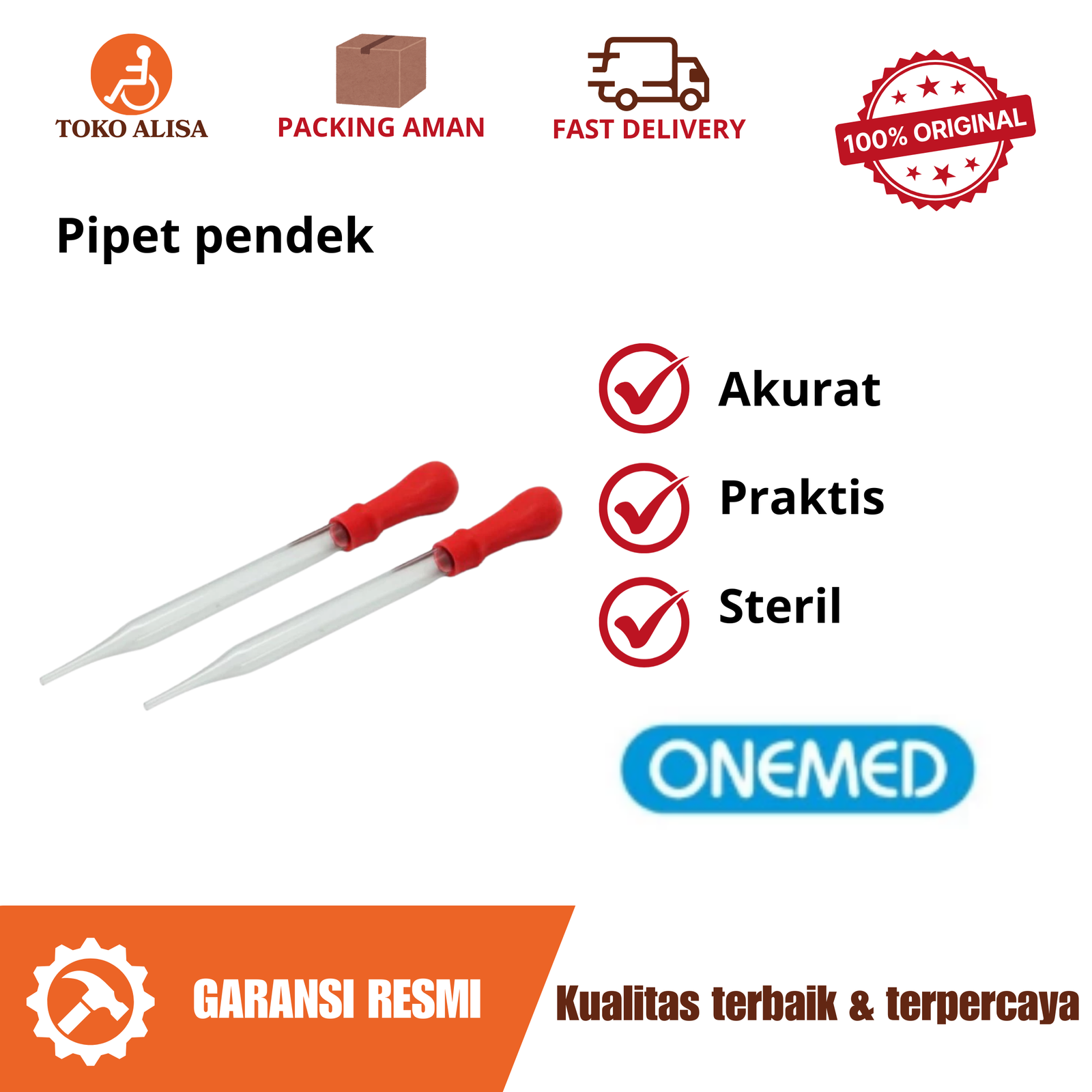Pipet pendek